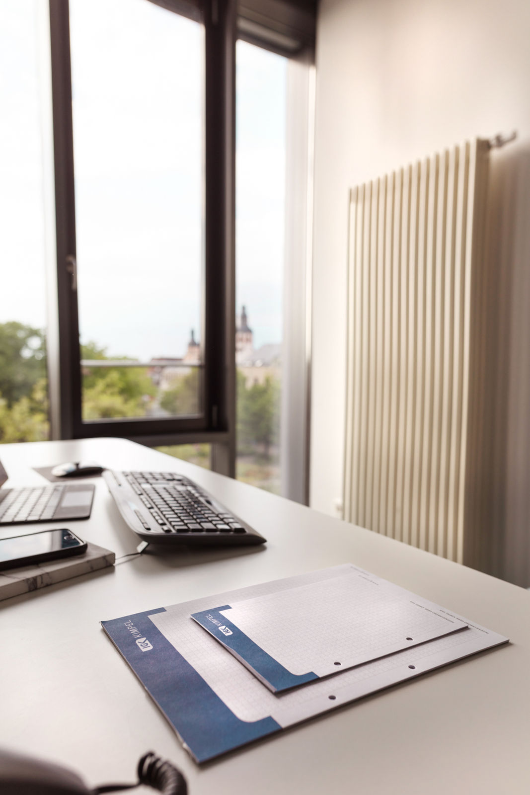Modern workspace and strategy discussion